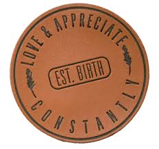 Genuine leather patches for motorcycle clubs and premium branding applications