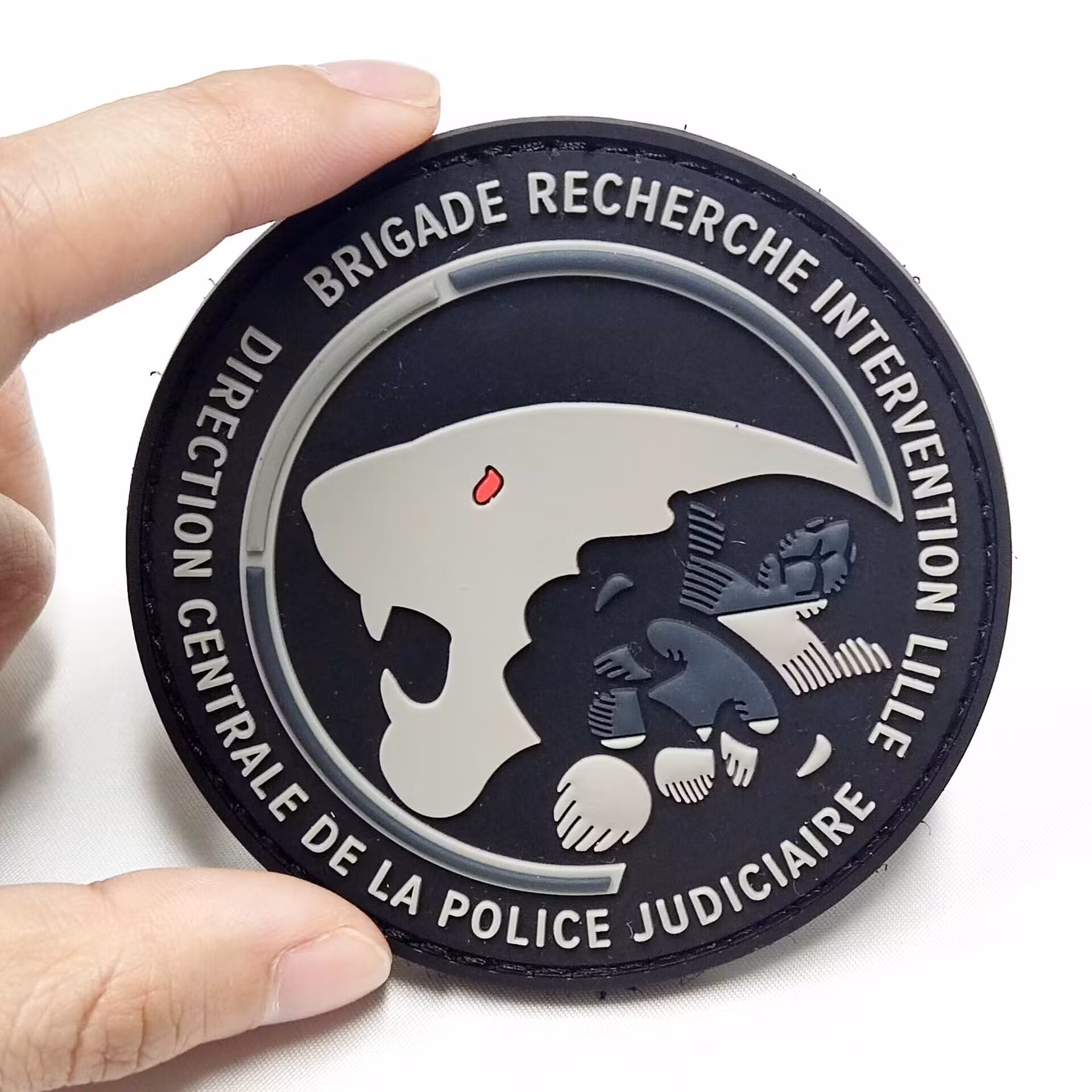 PVC plastic patches with embossed designs for waterproof applications